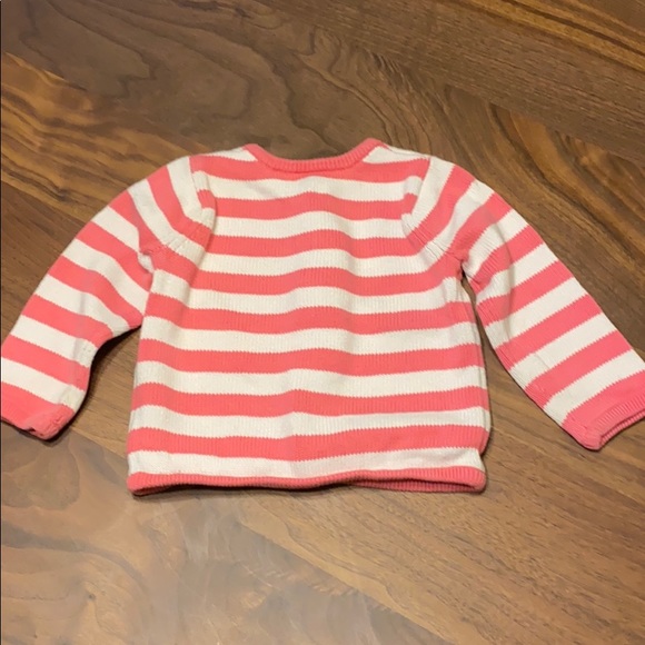 Hanna Andersson Sweater, Pink/White, Size 80 - Picture 4 of 8